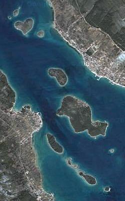 Turanj from satellite